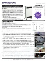 Preview for 2 page of Sanuvox S300 MED2 Quick Instructions