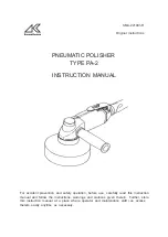 Preview for 1 page of Sanwa Kenma PA-2 Instruction Manual