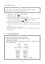 Preview for 25 page of Sanwa CD721 Manual