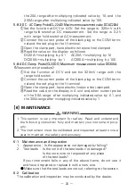 Preview for 28 page of Sanwa CD721 Manual