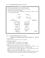 Preview for 42 page of Sanwa CD731A Instruction Manual