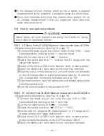 Preview for 44 page of Sanwa CD731A Instruction Manual