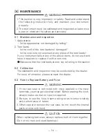 Preview for 25 page of Sanwa cd732 Instruction Manual