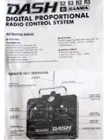 Preview for 1 page of Sanwa Dash S2 Instruction Manual