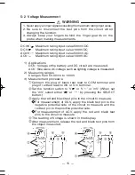 Предварительный просмотр 18 страницы Sanwa DMM PC520M Instruction Manual