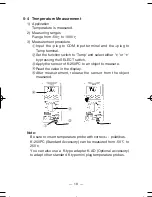 Предварительный просмотр 21 страницы Sanwa DMM PC520M Instruction Manual