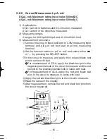 Предварительный просмотр 28 страницы Sanwa DMM PC520M Instruction Manual