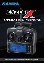 Sanwa ExzesX Operating Manual preview