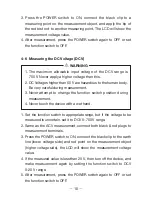 Preview for 31 page of Sanwa M53 Instruction Manual