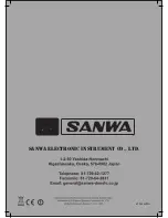 Предварительный просмотр 56 страницы Sanwa MX-3X Operating Manual