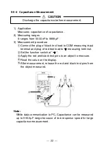 Preview for 25 page of Sanwa PC5000 Instruction Manual