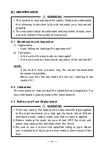 Preview for 34 page of Sanwa PC5000 Instruction Manual