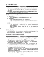 Preview for 34 page of Sanwa PC5000a Instruction Manual