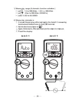 Предварительный просмотр 29 страницы Sanwa PC720M Instruction Manual