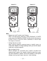 Предварительный просмотр 30 страницы Sanwa PC720M Instruction Manual