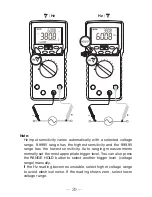 Предварительный просмотр 32 страницы Sanwa PC720M Instruction Manual