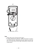 Предварительный просмотр 45 страницы Sanwa PC720M Instruction Manual