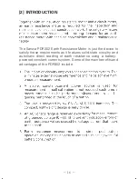 Preview for 4 page of Sanwa PDR302 Instruction Manual