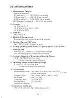 Preview for 10 page of Sanwa PDR302 Instruction Manual