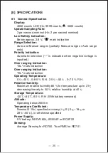 Preview for 28 page of Sanwa RD700 Instruction Manual