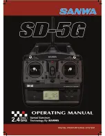 Предварительный просмотр 1 страницы Sanwa SD-5G Operating Manual