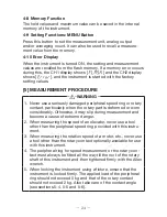 Preview for 28 page of Sanwa SE9100 Instruction Manual