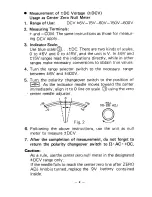 Preview for 9 page of Sanwa SH-88TR Instruction Manual