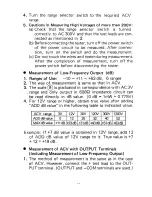 Preview for 11 page of Sanwa SH-88TR Instruction Manual