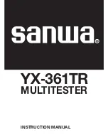 Preview for 27 page of Sanwa YX-361TR Instruction Manual