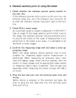 Preview for 33 page of Sanwa YX-361TR Instruction Manual