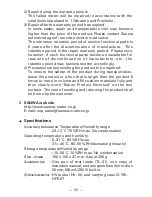 Preview for 52 page of Sanwa YX-361TR Instruction Manual