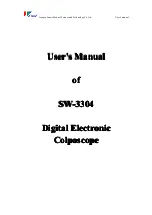 Sanwe SW-3304 User Manual preview