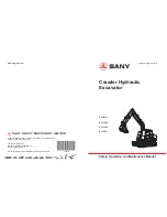 Preview for 1 page of SANY SY115C9 Safety, Operation And Manitenance Manual