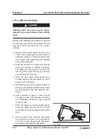 Preview for 241 page of SANY SY115C9 Safety, Operation And Manitenance Manual