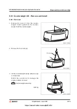 Preview for 616 page of SANY SY195C9 Shop Manual