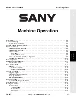 Предварительный просмотр 75 страницы SANY SY26U Operation And Maintenance Manual