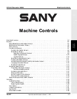 Preview for 41 page of SANY SY50U Operation And Maintenance Manual