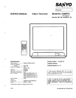 Sanyo Denki C20ZE70 Service Manual preview