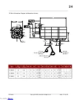 Предварительный просмотр 24 страницы Sanyo Denki P20B10150D Installation And Operation Manual