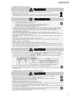 Preview for 7 page of Sanyo Denki Sanups A11J Instruction Manual