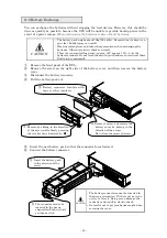 Предварительный просмотр 32 страницы Sanyo Denki SANUPS E11A202U Instruction Manual