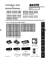 Sanyo 000 BTU Ductless Single Zone Mini-Split Wall-Mounted Heat Pump Service Manual preview