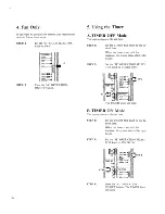 Preview for 10 page of Sanyo 09KH11W Operating Instructions Manual