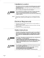 Предварительный просмотр 4 страницы Sanyo 09KLS71 Instruction Manual