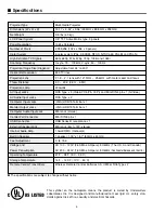 Preview for 4 page of Sanyo 1 122 121 00 Service Manual