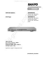 Sanyo 1 682 340 51 Service Manual preview