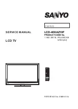 Sanyo 1 682 350 16 Service Manual preview