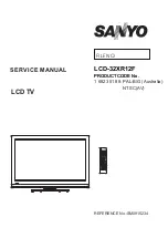 Sanyo 1 682 351 88 Service Manual предпросмотр