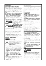 Предварительный просмотр 4 страницы Sanyo 1 852 351 85 Technical & Service Manual