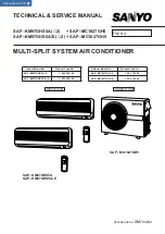 Sanyo 1 852 658 85 Technical & Service Manual preview